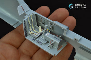 Quinta Studio QD32083 Bf 109G-2/G-4 3D-Printed &amp;amp; colored Interior on decal paper (Hasegawa) 1/32 – image 10