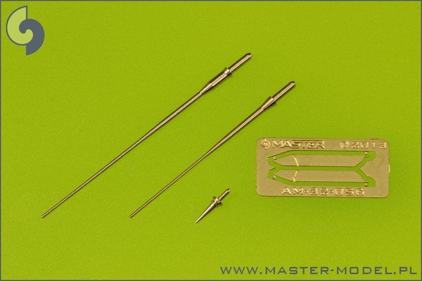 Master AM-32-056 SAAB JAS 39 Gripen - Pitot Tubes &amp;amp; Angle Of Attack probes 1/32