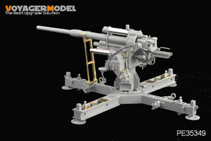 Voyager Model PE35349 WWII German 88mm FlaK 37 mit Behelfslafette For DRAGON 6523 1/35 – image 3