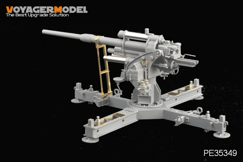 Voyager Model PE35349 WWII German 88mm FlaK 37 mit Behelfslafette For DRAGON 6523 1/35 – image 3