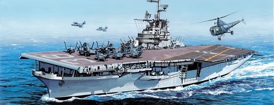 Dragon 7064 U.S.S. Antietam CV-36 1/700
