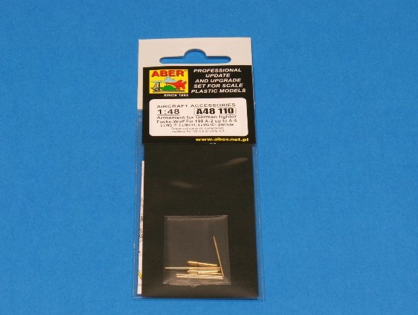 Aber A48 110 Armament for German fighter Fw-190 A2-A6 (1/48) – image 3