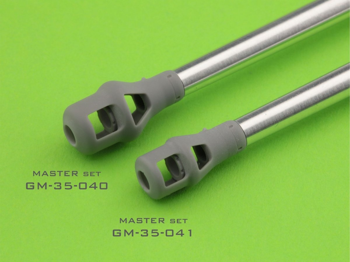 Master GM-35-041 PzKpfw VI Tiger I - 88 mm gun barrel KwK36 L/56 - late version of the muzzle brake 1/35 – image 11