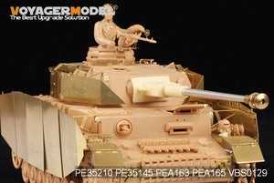 Voyager Model PEA165 WWII German Panzer.IV Ausf.H/J schürzen (For TAMIYA 35209 35181) 1/35 – image 6