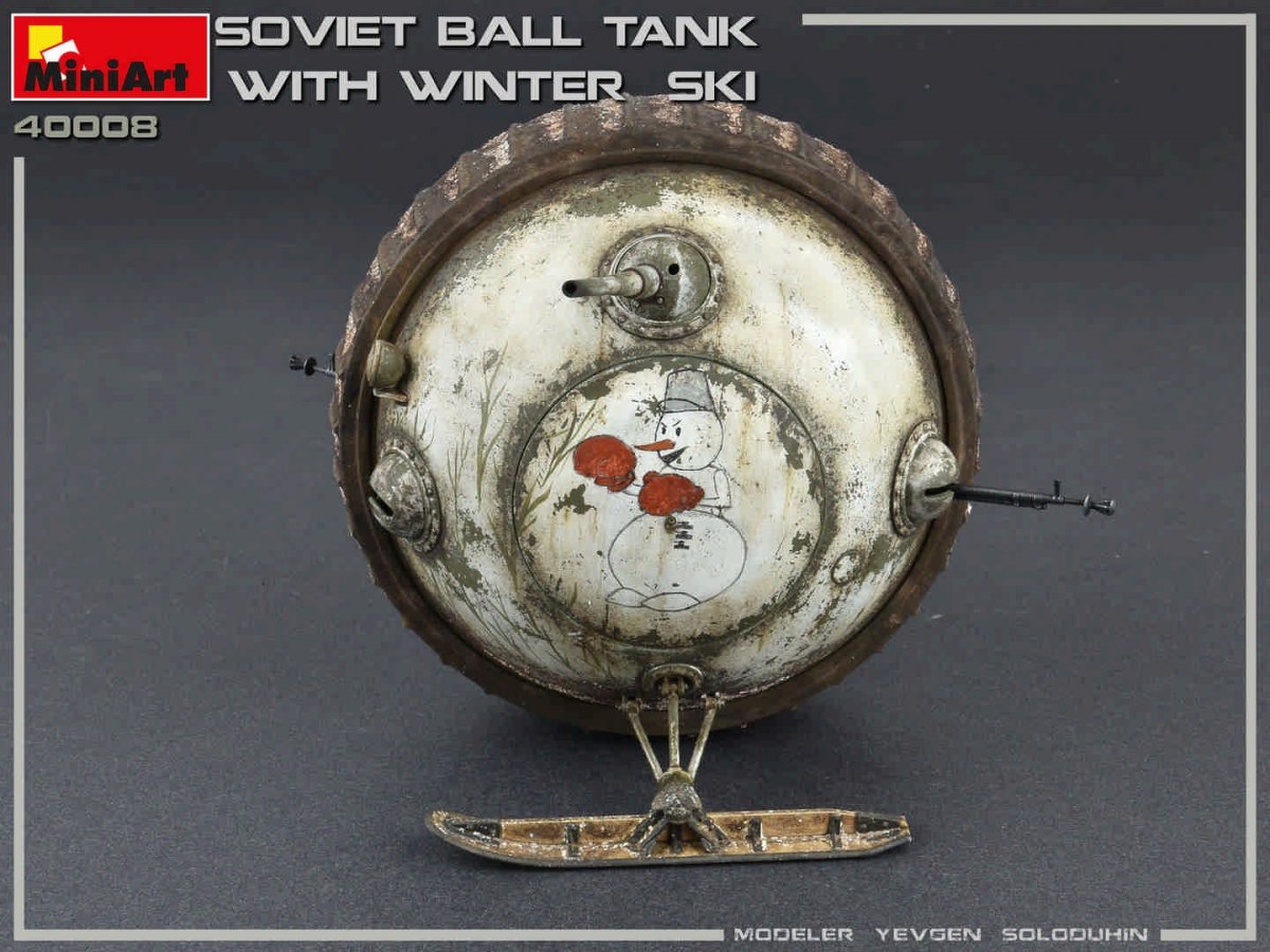MiniArt 40008 SOVIET BALL TANK w/ WINTER SKI. INTERIOR KIT 1/35 – image 8