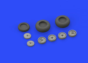 Eduard 632100 Me 262 wheels REVELL 1/32 – zdjęcie 4