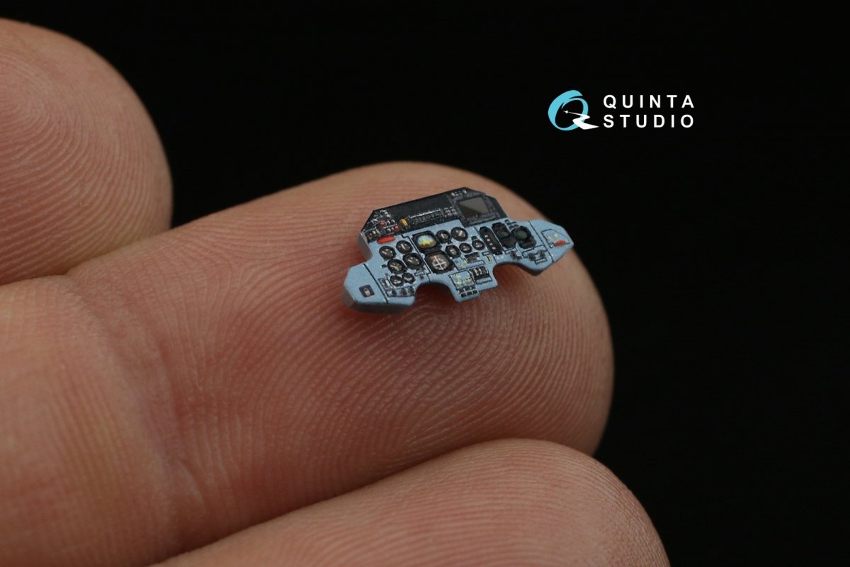Quinta Studio QD72033 Su-33 3D-Printed &amp;amp; coloured Interior on decal paper (Zvezda) 1/72 – zdjęcie 12