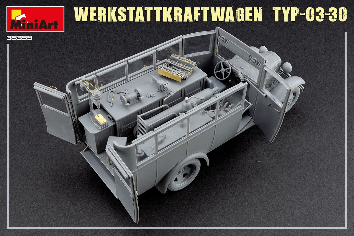MiniArt 35359 WERKSTATTKRAFTWAGEN TYP-03-30 1/35 – image 14