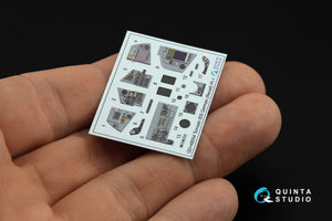 Quinta Studio QDS+48054 Tornado IDS German 3D-Printed &amp;amp; coloured Interior on decal paper (Revell) (small version) (with 3D-printed resin parts) 1/48 – zdjęcie 7