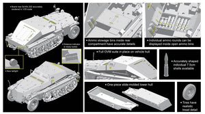 Dragon 6718 Sd.Kfz.252 leichte Gepanzerte Munitionskraftwagen mit Sd.Ah.32/1 Trailer 1/35 – image 3