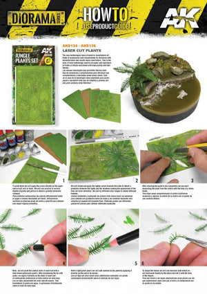 AK Interactive AK8134 FERN 1/32 AND 1/35 – zdjęcie 4