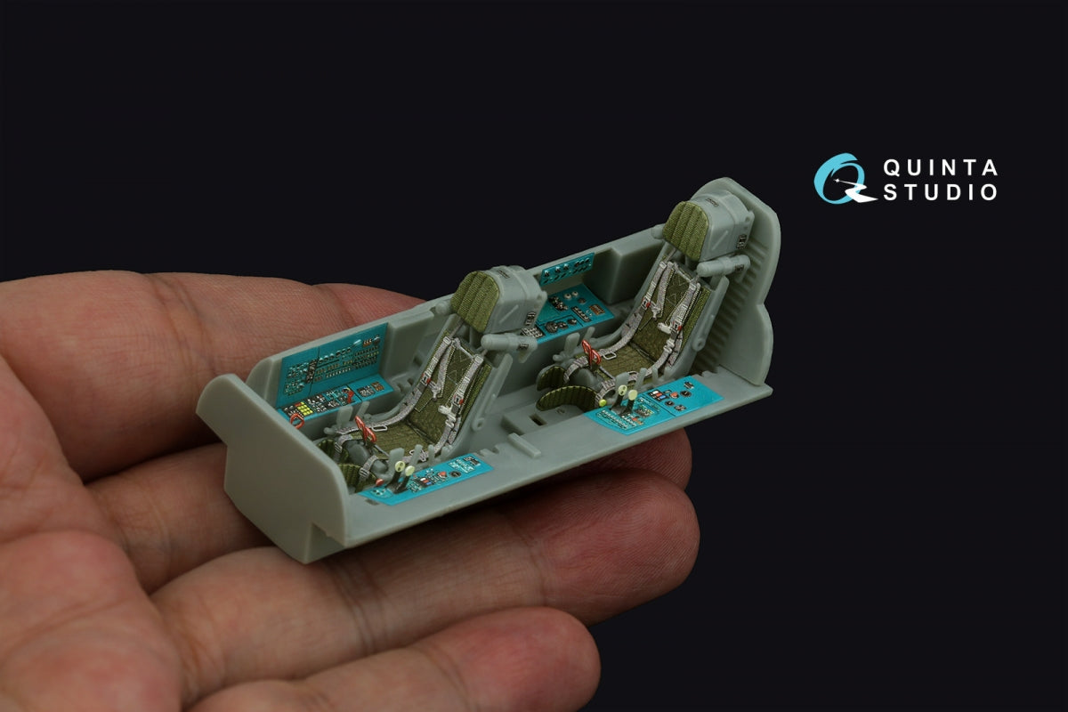 Quinta Studio QD48505 MiG-31BM 3D-Printed &amp;amp; colored Interior on decal paper (Hobby Boss) 1/48 – image 9