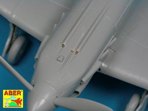 Aber A48114 Armament for Soviet fighter MIG-3 2x7,62ShKAS; 1x12,7mm UBS; pitot tube 1/48 – zdjęcie 7