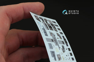Quinta Studio QD48052 F-15E 3D-Printed &amp;amp; coloured Interior on decal paper (for Revell kit) 1/48 – zdjęcie 5