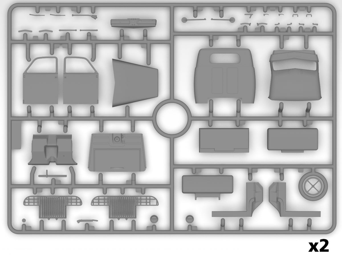 ICM DS3528 WWII US military vehicles 1/35 – zdjęcie 4