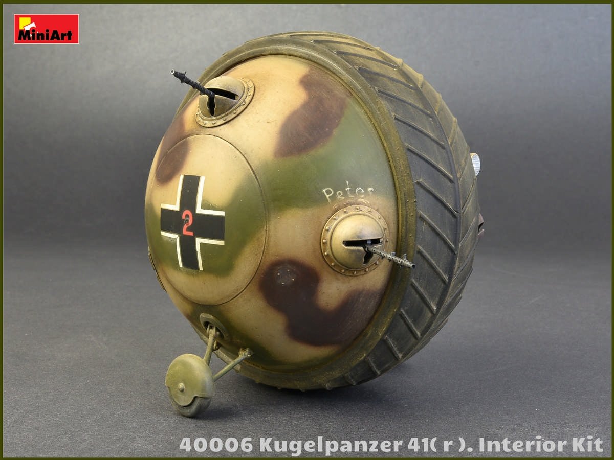 MiniArt 40006 Kugelpanzer 41( r ). INTERIOR KIT 1/35 – zdjęcie 3