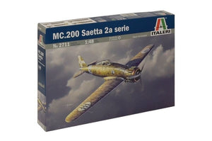 Italeri 2711 Macchi MC.200 Saetta 2a serie 1/48 – zdjęcie 2