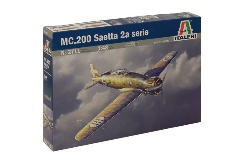 Italeri 2711 Macchi MC.200 Saetta 2a serie 1/48 – zdjęcie 2