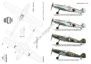 Kagero 7134 Messerchmitt Bf 109 E E-1/E-3/E-4/E-7 models EN/PL – image 3