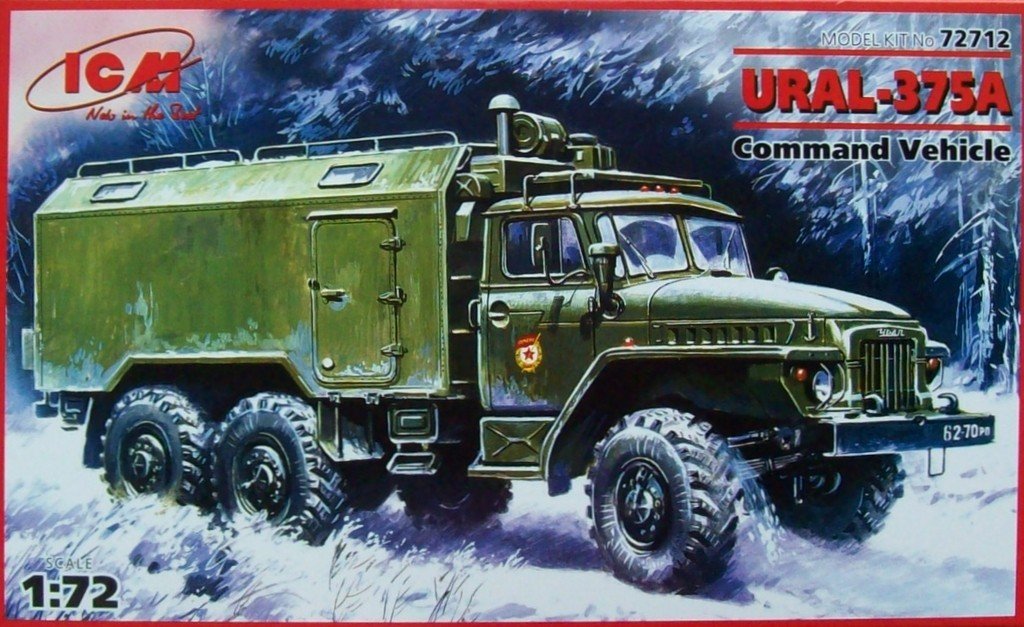 ICM 72712 Ural-375A 1/72
