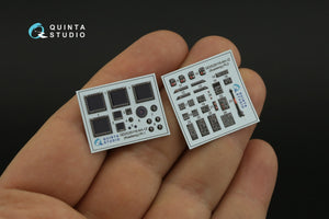 Quinta Studio QDS-35119 AH-1Z 3D-Printed coloured Interior on decal paper (Academy) (Small version) 1/35 – zdjęcie 4