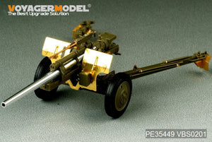 Voyager Model PE35449 WWII US 3inch M5 ATG/w M1 or 105mm Howitzer M2A1Carriage 2in1 For AFV CLUB 35S64 and 35160 1/35 – zdjęcie 2