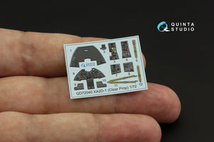 Quinta Studio QD72040 XA2D-1 3D-Printed &amp;amp; colored Interior on decal paper (Clear Prop) 1/72 – image 2