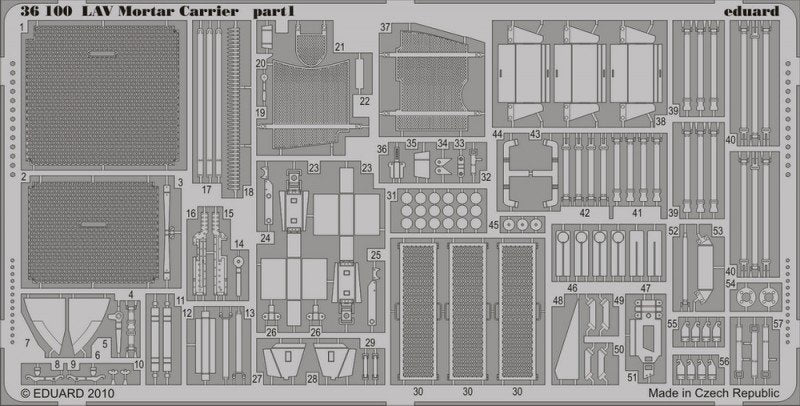 Eduard 36100 LAV Mortar Carrier 1/35 Trumpeter