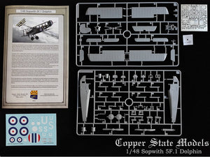 Maquette Copper State Models K1026 Sopwith 5F.1 Dolphin au 1/48 – image 3