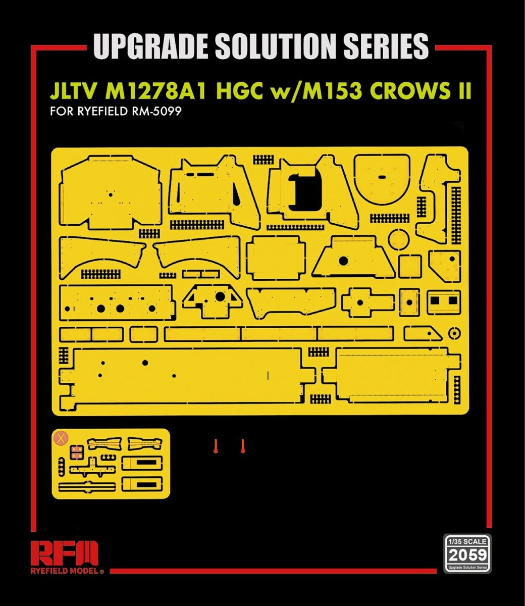 Rye Field Model 2059 JLTV M1278A1 HGC W/M153 CROWS II RFM 5099 - Upgrade Solution 1/35 – image 2
