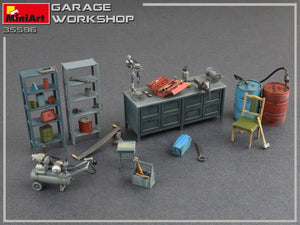 MiniArt 35596 Garage Workshop 1/35 – zdjęcie 3