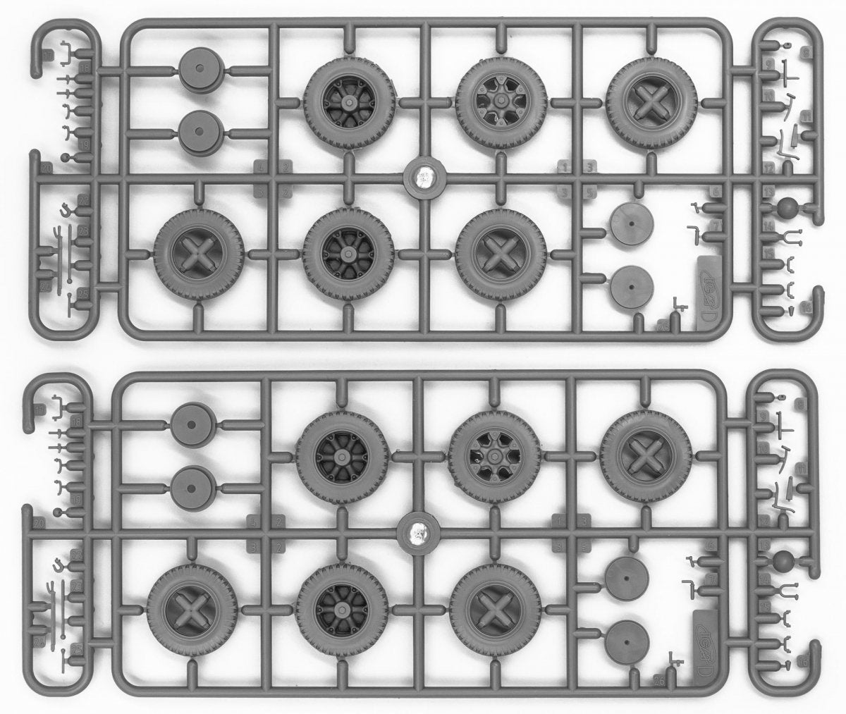 ICM DS3509 Wehrmacht Radio Trucks (Henschel 33D1 Kfz.72, Krupp L3H163 Kfz.72) 1/35 – image 8