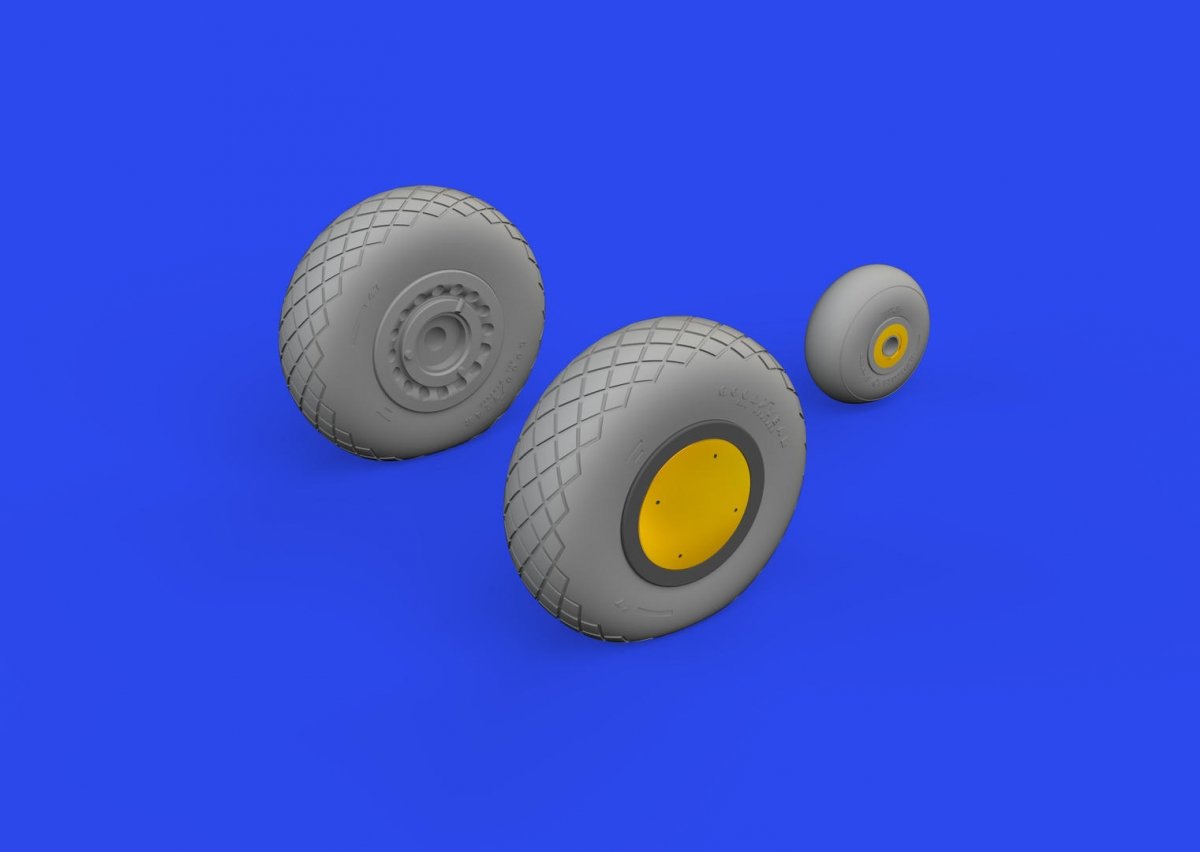 Eduard 632197 A-20G wheels HONG KONG MODELS 1/32 – image 2