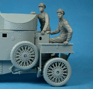 Copper State Models F35-005 British RNAS Armored Car Division crewman observing 1/35 – image 3