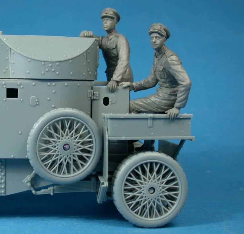 Copper State Models F35-005 British RNAS Armored Car Division crewman observing 1/35 – image 3