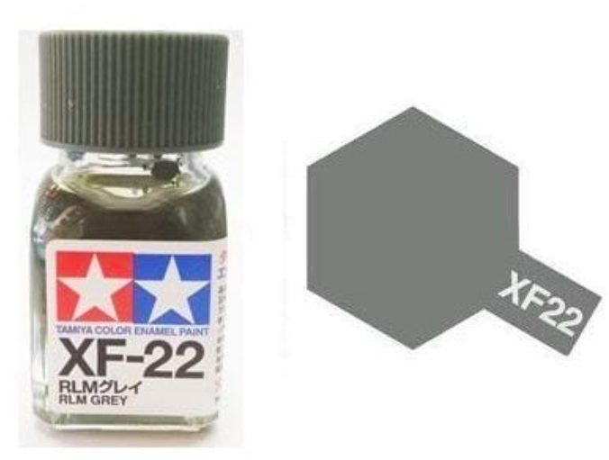 Tamiya XF22 RLM Grey (80322) Enamel Paint