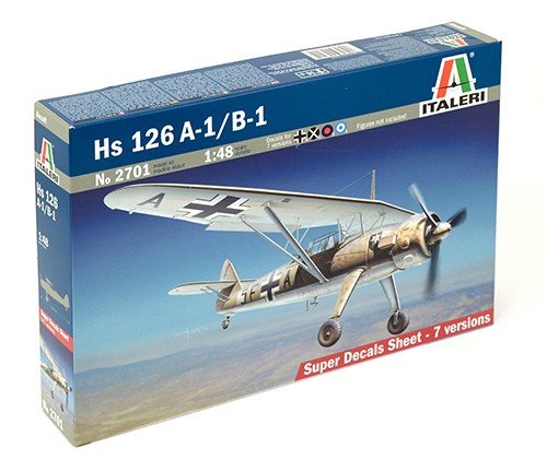 Italeri 2701 Hs 126A-1/B-1 1/48 – zdjęcie 2