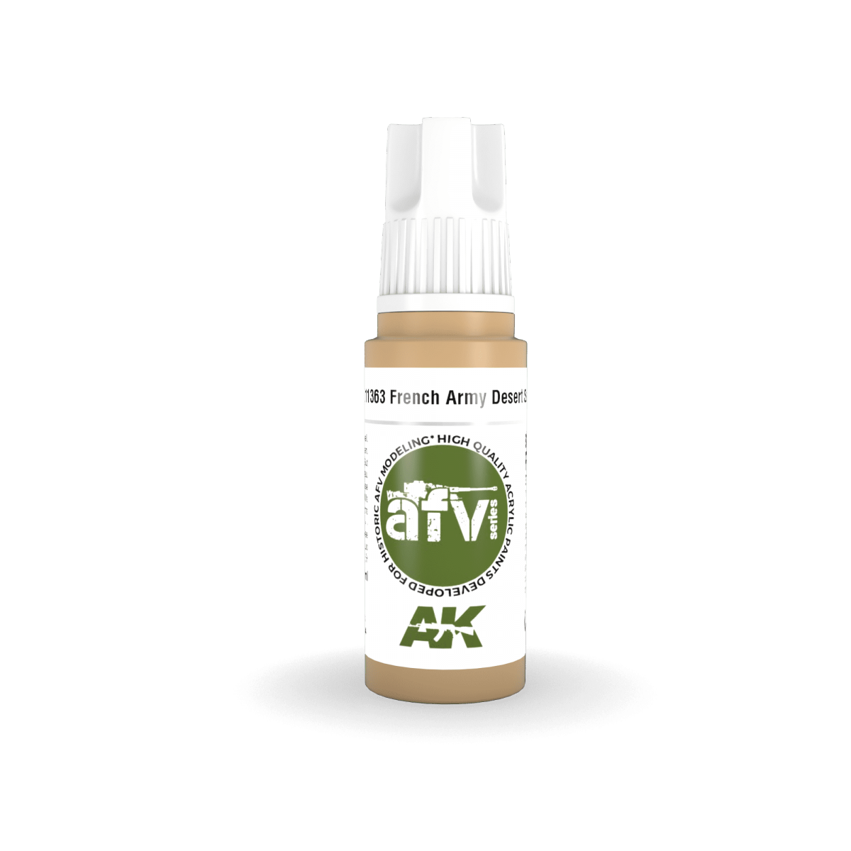 AK Interactive AK11363 French Army Desert Sand 17ml – image 2
