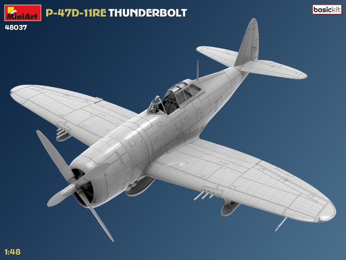 MiniArt 48037 P-47D-11RE Thunderbolt. Basic Kit 1/48 – zdjęcie 7