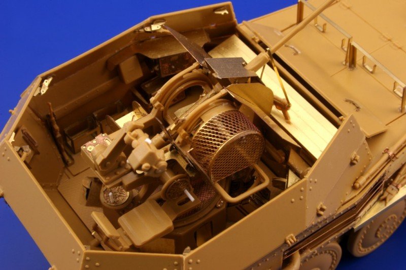Eduard 36046 Flakpanzer 38 (Gepard) exterior 1/35 Italeri – zdjęcie 6