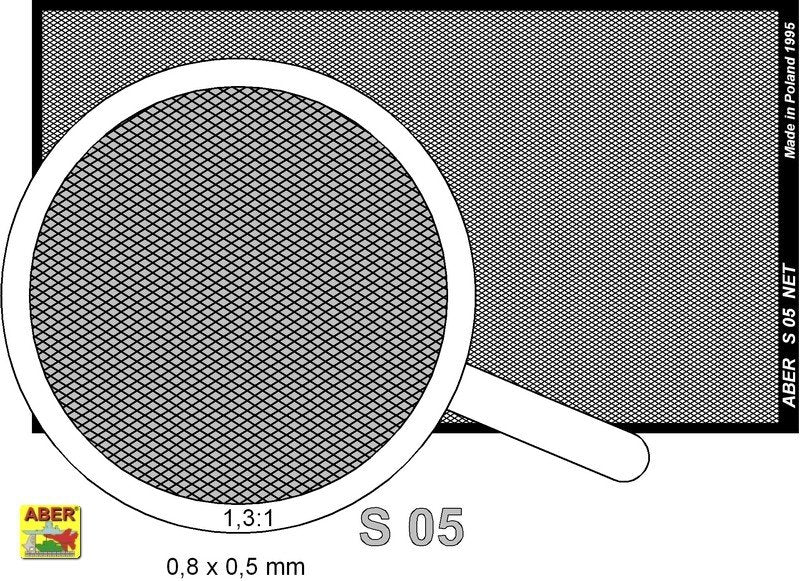 Aber S-05 Net 0,8 x 0,5 mm – zdjęcie 2