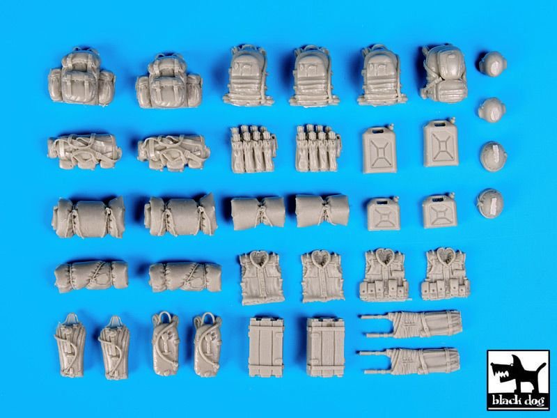 Black Dog T35084 Israeli modern equipment accessories set 1/35 – image 6