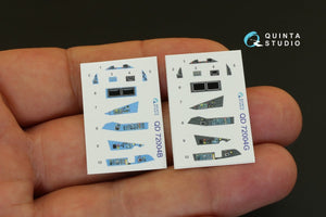 Quinta Studio QD72004 SU-57 3D-Printed &amp;amp; coloured Interior on decal paper (for Zvezda kit)1/72 – zdjęcie 5