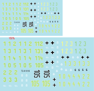 Star Decals 72-A1019 Western Front Tigers # 1 1/72 – zdjęcie 3