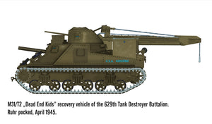 Mirage Hobby 720004 M31/T2 Heavy Wrecker WW2 US. Army 1/72 – zdjęcie 9