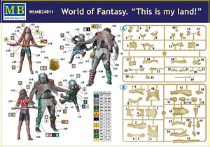 Master Box 24011 World of Fantasy This is my land! 1/24 – zdjęcie 5
