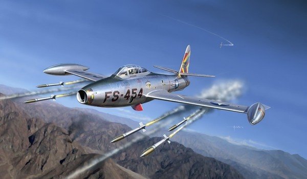 Italeri 1321 Republic F-84 G Thunderjet 1/72