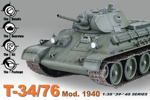 Dragon 6092 T-34/76 - Wersja z 1940 1/35 – zdjęcie 2
