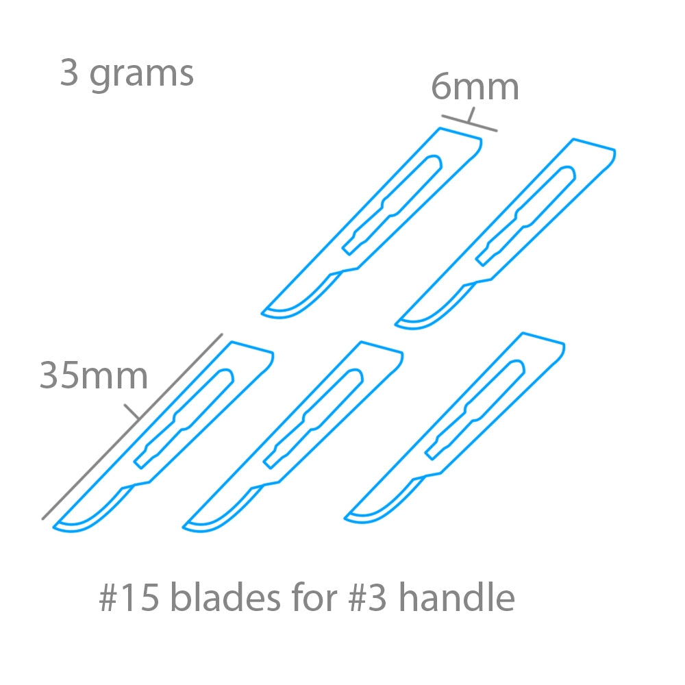 Modelcraft PKN9275 Blades #15 x 5 – image 2