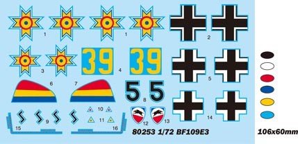 Hobby Boss 80253 Bf109E-3 Fighter 1/72 – image 5